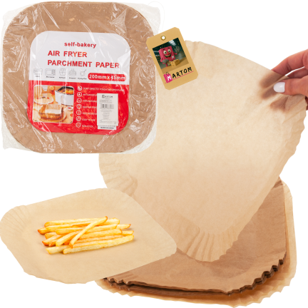 TG80434 Paper Liners for Oil-Free Fryer, 50 pcs/pack