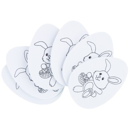 Easter eggs, Easter egg decorating kit with markers, 6-piece set