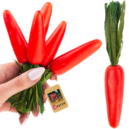 Easter Carrots, Set of 5 Decorative Easter Carrots