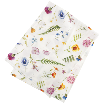 TG81317-1 Spring Velvet Table Runner, 34x180 cm, Elegant Floral Pattern