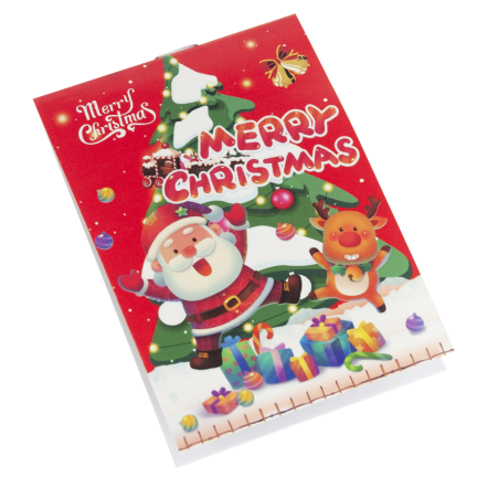 TG81339 Christmas school supplies set: ruler, pencils, notebook, pencil sharpener