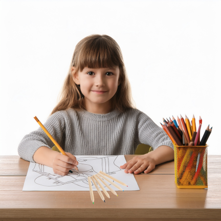 TG81341 BLEISTIFT BUNTSTIFTE 6PCS WERBEGESCHENKE KOSTENLOSER AUFDRUCK