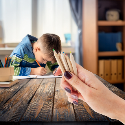 TG81341 BLEISTIFT BUNTSTIFTE 6PCS WERBEGESCHENKE KOSTENLOSER AUFDRUCK