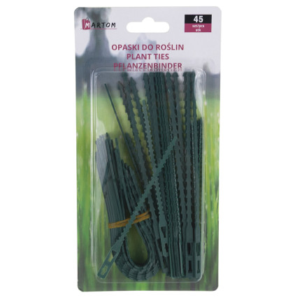Plant ties, gardening clips, clips, vine clips, 45 pcs.