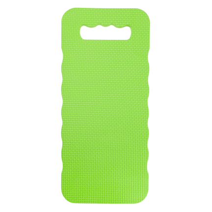 Foam mat, for knees, for kneeling, for weeding, green