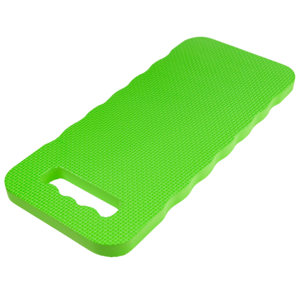 Foam mat, for knees, for kneeling, for weeding, green