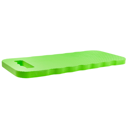 Foam mat, for knees, for kneeling, for weeding, green