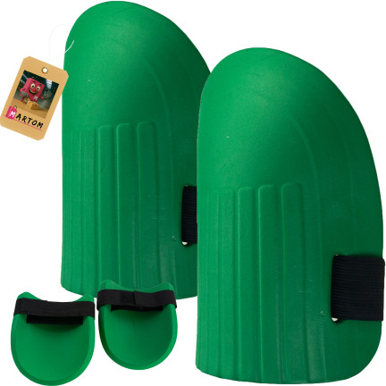 Protective gardening knee pads, knee pads, green, 2-pack