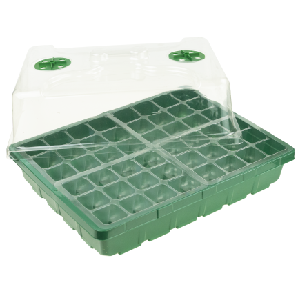 TG81375 Mini Greenhouse, Cold Frame for Germination, Seed Germinator, Seedlings, Ventilation, Sowing
