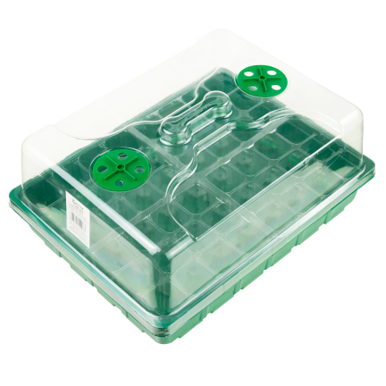 TG81375 Mini Greenhouse, Cold Frame for Germination, Seed Germinator, Seedlings, Ventilation, Sowing