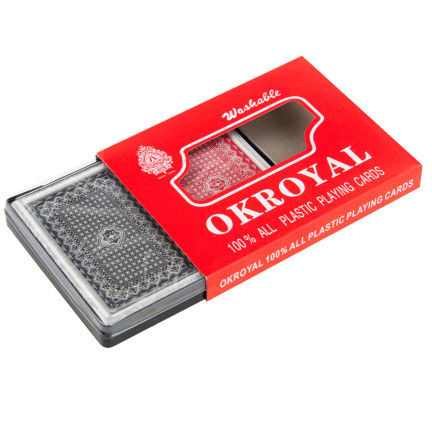 TG72984 2x POKER GAME CARD TALIA COATED CARD SET 108 PACKS. TRADIČNÍ