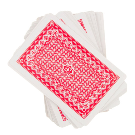 TG72984 2x POKER GAME CARD TALIA COATED CARD SET 108 PACKS. TRADIČNÍ