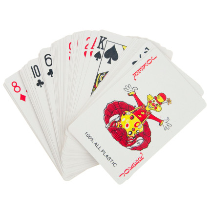 TG72984 2x POKER GAME CARD TALIA COATED CARD SET 108 PACKS. TRADIČNÍ