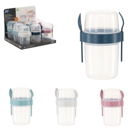 TIT-9453 NÁDOBA NA MÜSLI S PŘÍBOREM 1100 ML