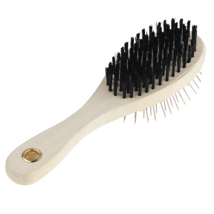 TM-00428 DOG CAT DUAL-SIDED BRUSH pro rozčesávání srsti