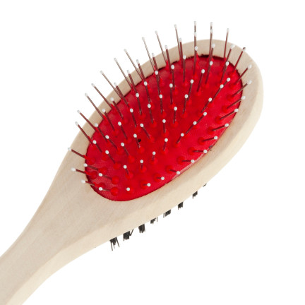 TM-00428 DOG CAT DUAL-SIDED BRUSH pro rozčesávání srsti