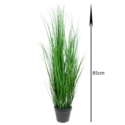 CV06319 VELKÁ 85CM UMĚLÁ TRÁVA V KVĚTINÁČI FEY
