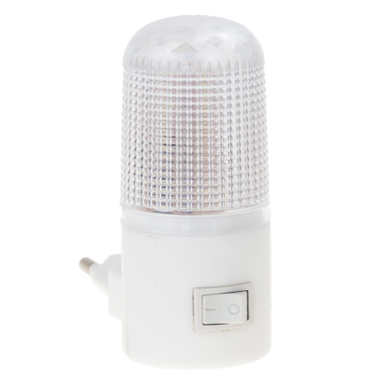 TV73 LED NOČNÍ LAMPA BÍLÁ do ložnice