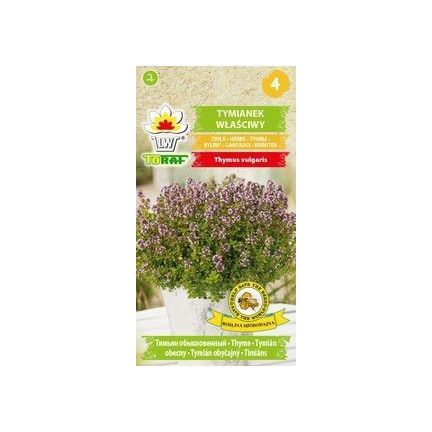 Z3035 TYMIÁN SPRÁVNÁ SEMENA BYLIN KOŘENÍ AROMATICKÉ 0,3G
