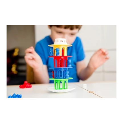 TG55521 BALANCIERTURMSPIEL WACKELNDER, SCHIEFER TURM