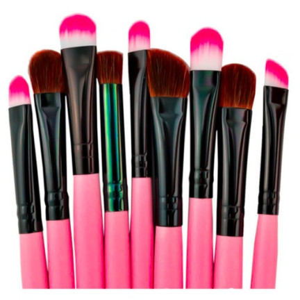 UR97 Schminkpinsel Set 24Stück rosa