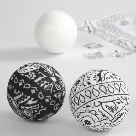 Styroporkugel Ø 8cm Feste Qualität Polystyrenball Kugel 10 Stk. Weihnachten Deko