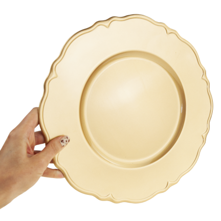 VEN8571 PODTALERZ GOLD 33X33X2CM