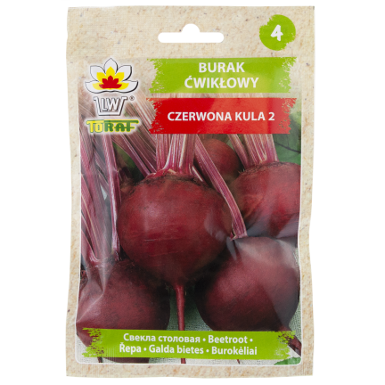 W0012 ČERVENÁ ŘEPA KULIČKY 2 10G ČERVENÁ ŘEPA SEMÍNKA
