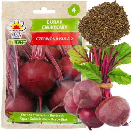 W0012 ČERVENÁ ŘEPA KULIČKY 2 10G ČERVENÁ ŘEPA SEMÍNKA