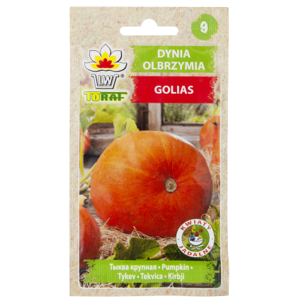 W1038 DÝNĚ GOLIAS CUCURBITA MAXIMA SEMENA PLODY DÝNĚ DO 30KG 4G