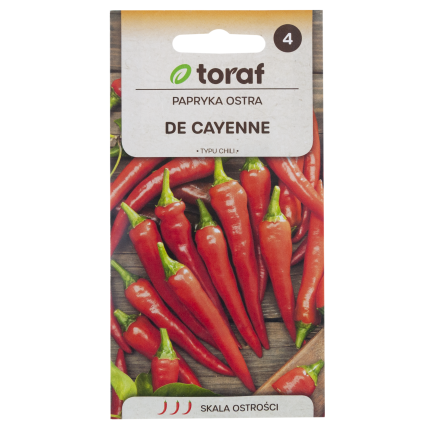 W1137 DE CAYENNE HOT CHILLI PFEFFERSAMEN PIKANT 0,5G