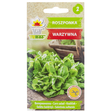 W1186 POLNÍČEK ZELENINOVÉ SEMÍNKO SALÁT BOHATÝ NA VITAMÍNY 1G