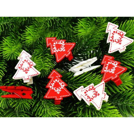 26792C WEIHNACHTSBAUMKLAMMER 8 STÜCK