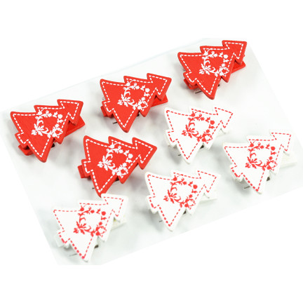 26792C WEIHNACHTSBAUMKLAMMER 8 STÜCK