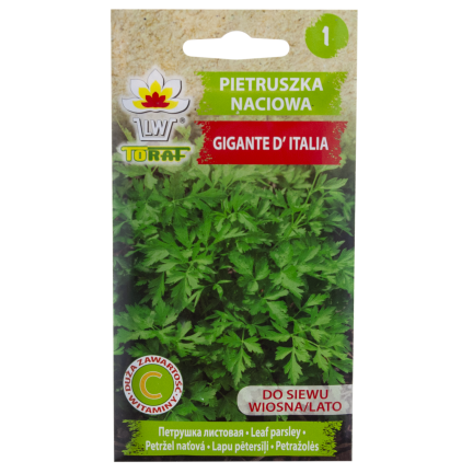 W3754 PETRŽEL GIGANTE D'ITALIA 2G SEMENO VYSOCE PRODUKTIVNÍ AROMATICKÁ