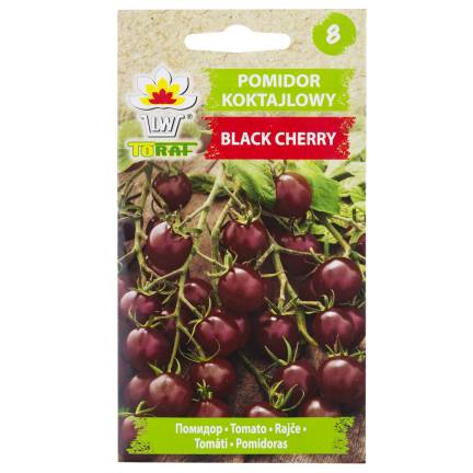 W9558 ČERNÁ CHERRY RAJČATA VYSOCE MLETÁ 0,3 G SEMEN RAJČAT