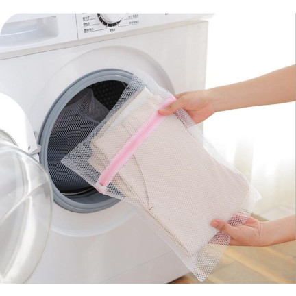 EE75 NETZSACK ZUM WASCHEN VON LEINENVORHÄNGEN
