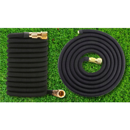 TG56056 Flexible, Stretchable Garden Hose, 22.5 m, with Spray Nozzle