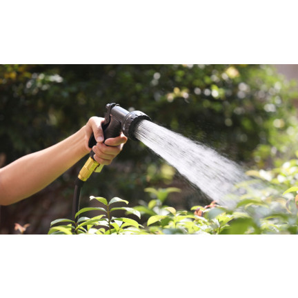 TG56056 Flexible, Stretchable Garden Hose, 22.5 m, with Spray Nozzle