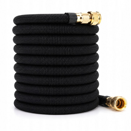 TG56056 Flexible, Stretchable Garden Hose, 22.5 m, with Spray Nozzle