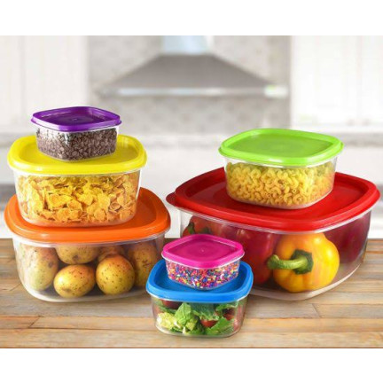 TG56581 FOOD PACKETS 7-teiliges Küchen-Lunchbox-Set