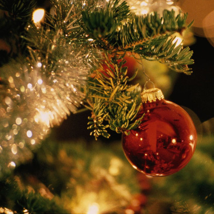 TG51877-GOLD METALLIC WEIHNACHTSBAUMKETTE DICKE GIRLANDE 2M
