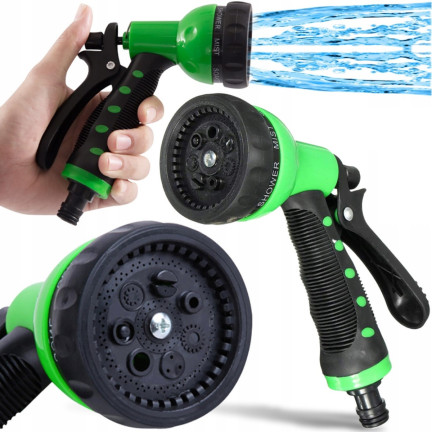LAR9775 VÍCEFUNKČNÍ ZAHRADNÍ ROZSTŘIKOVAČ PISTOLET 7v1 PRO ZAHRADNÍ ZAVLAŽOVACÍ HADICI