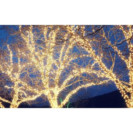 TG63193-2 SOLAR CHANDLER LAMP 500 LED 52m GIRLANDS COOL WHITE 8 FUNKCÍ