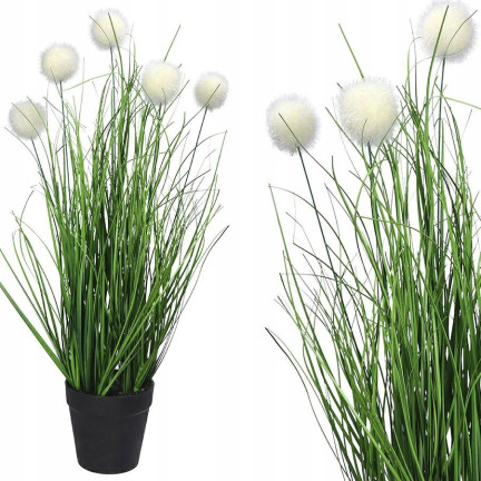 CV17507 Artificial Pampas Grass Balls, Decorative Pampas Grass Replicas