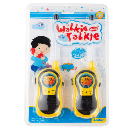 TG71168 VYSÍLAČKA WALKIE TALKIE SADA 2KS. PRO DĚTI DOSAH 50 M PŘIPOJENÍ