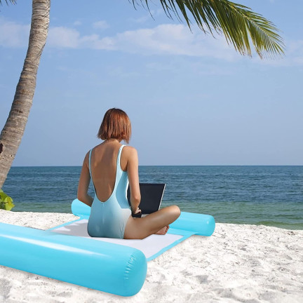 Wasser hängematte schwimmen matratze aufblasbar für schwimmbad
