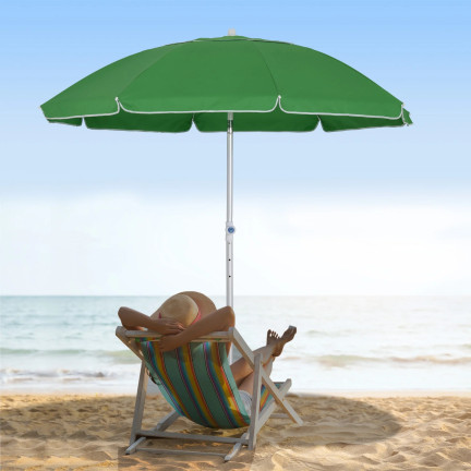 GAO8364 STRANDSCHIRM ZERBRECHLICH GARTENSCHIRM MIT UPF 30+ FILTER 155CM