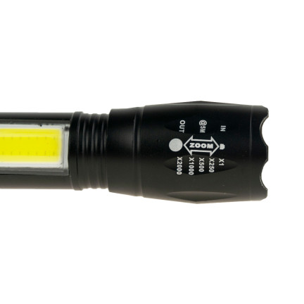 XA047 ZOOM USB COBE LED TAKTISCHE TASCHENFACKEL