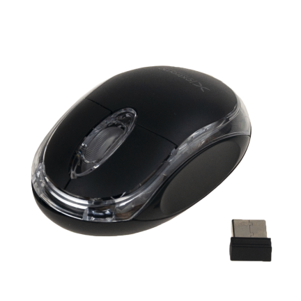 XM105K EXTREME MOUSE WIRELESS 2.4GHZ 3D OPTICAL USB HARRIER BLACK
